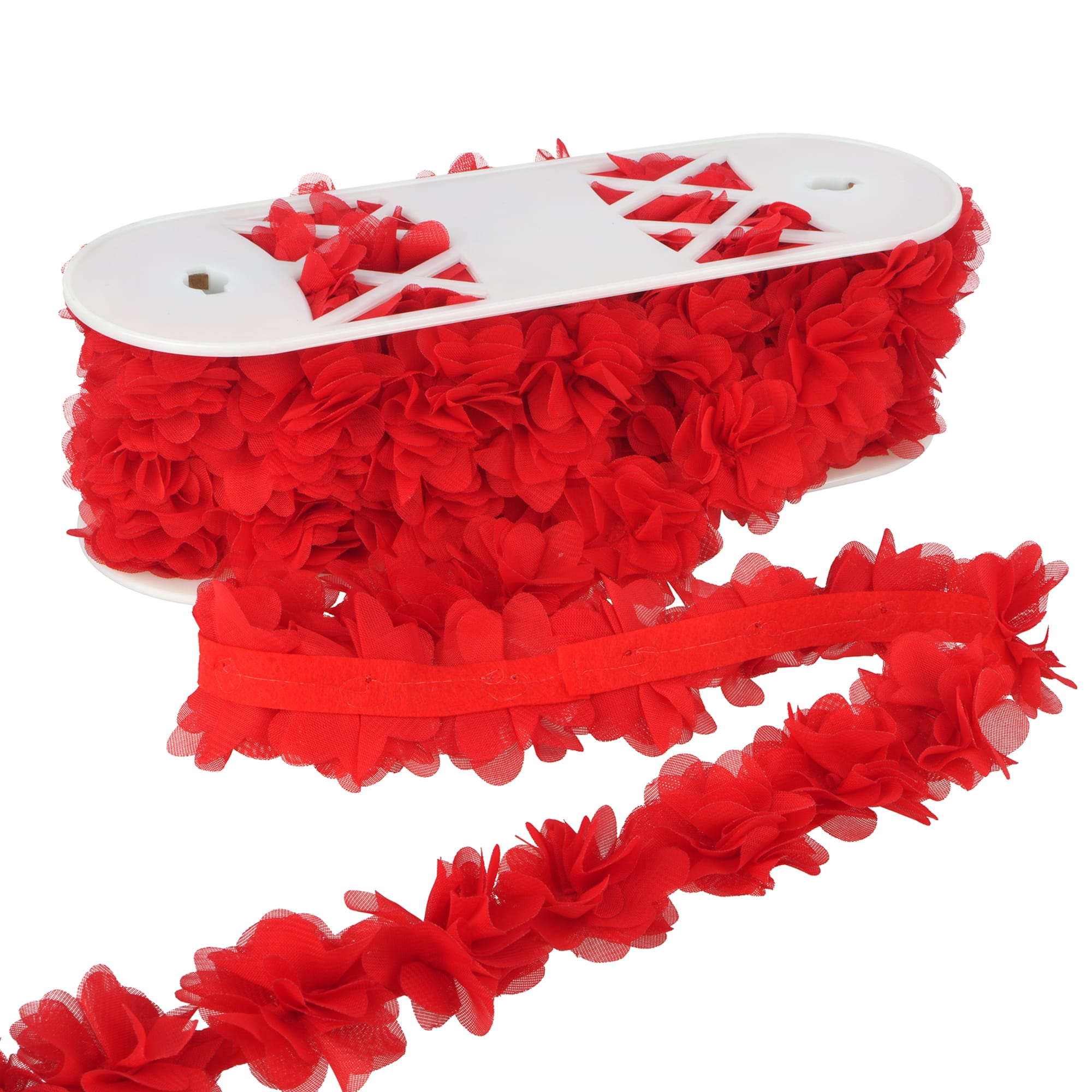 2.1" Rosettes Chiffon Trim by Celebrate It